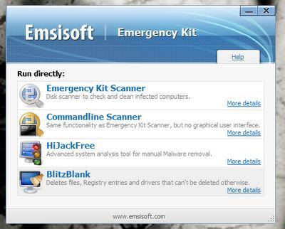  Emsisoft Free Emergency Toolkit