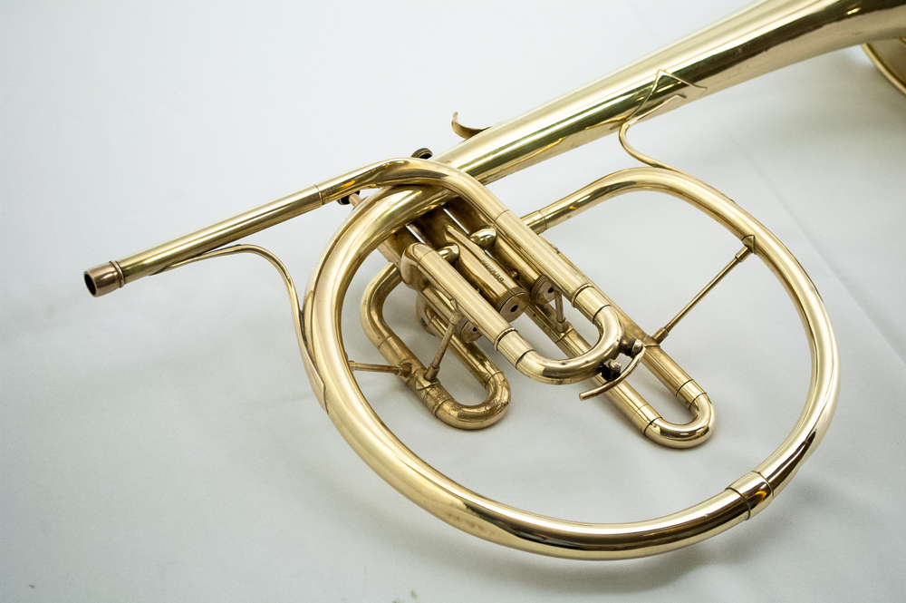 Straight Mellophone in F by Amati (lacquer)