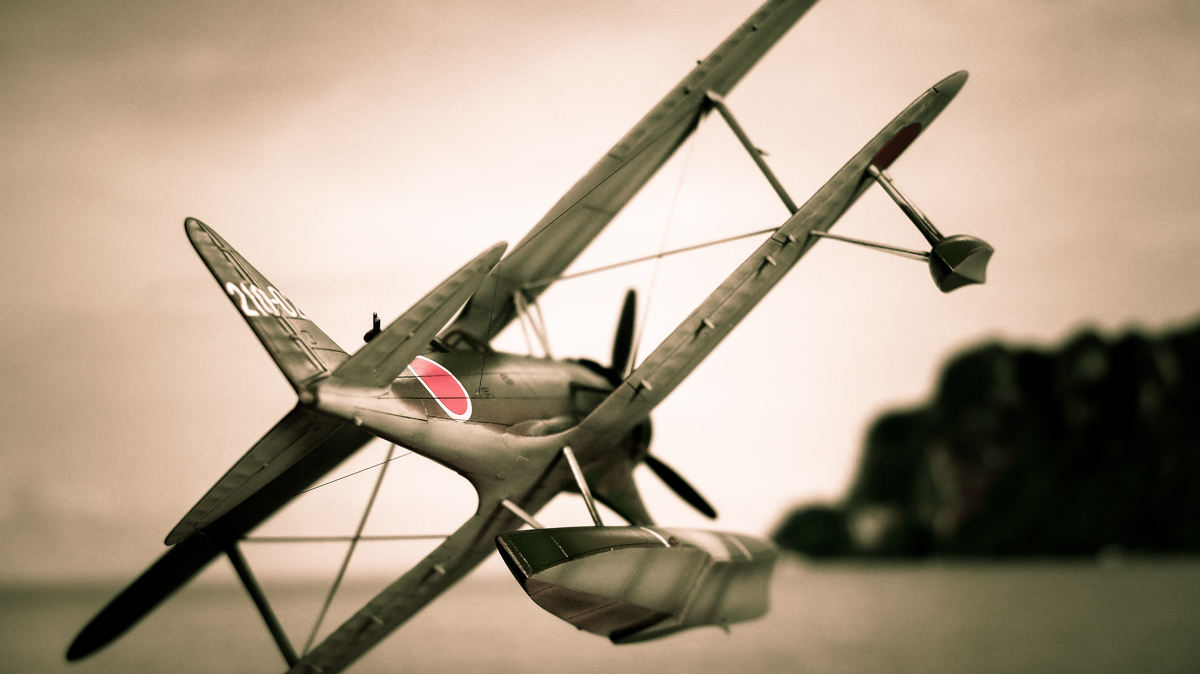 1/72 FUJIMI 三菱F1M2 零式水上観測機 Prototype