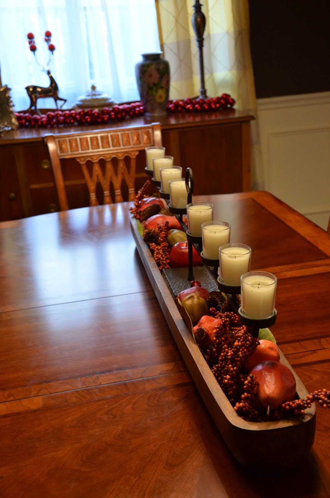 Christmas Decorations Dining Room & Misc.