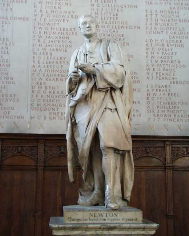 Isaac Newton Statue