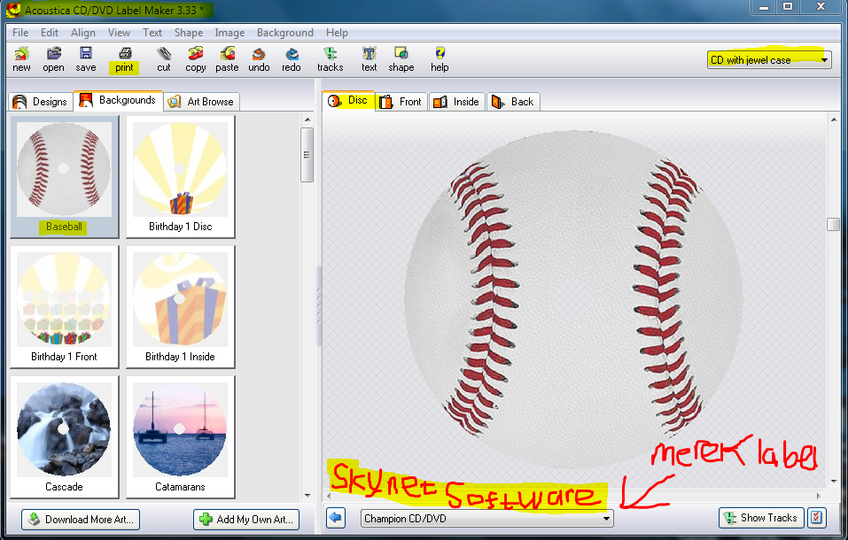 Software Untuk Membuat Label Cd