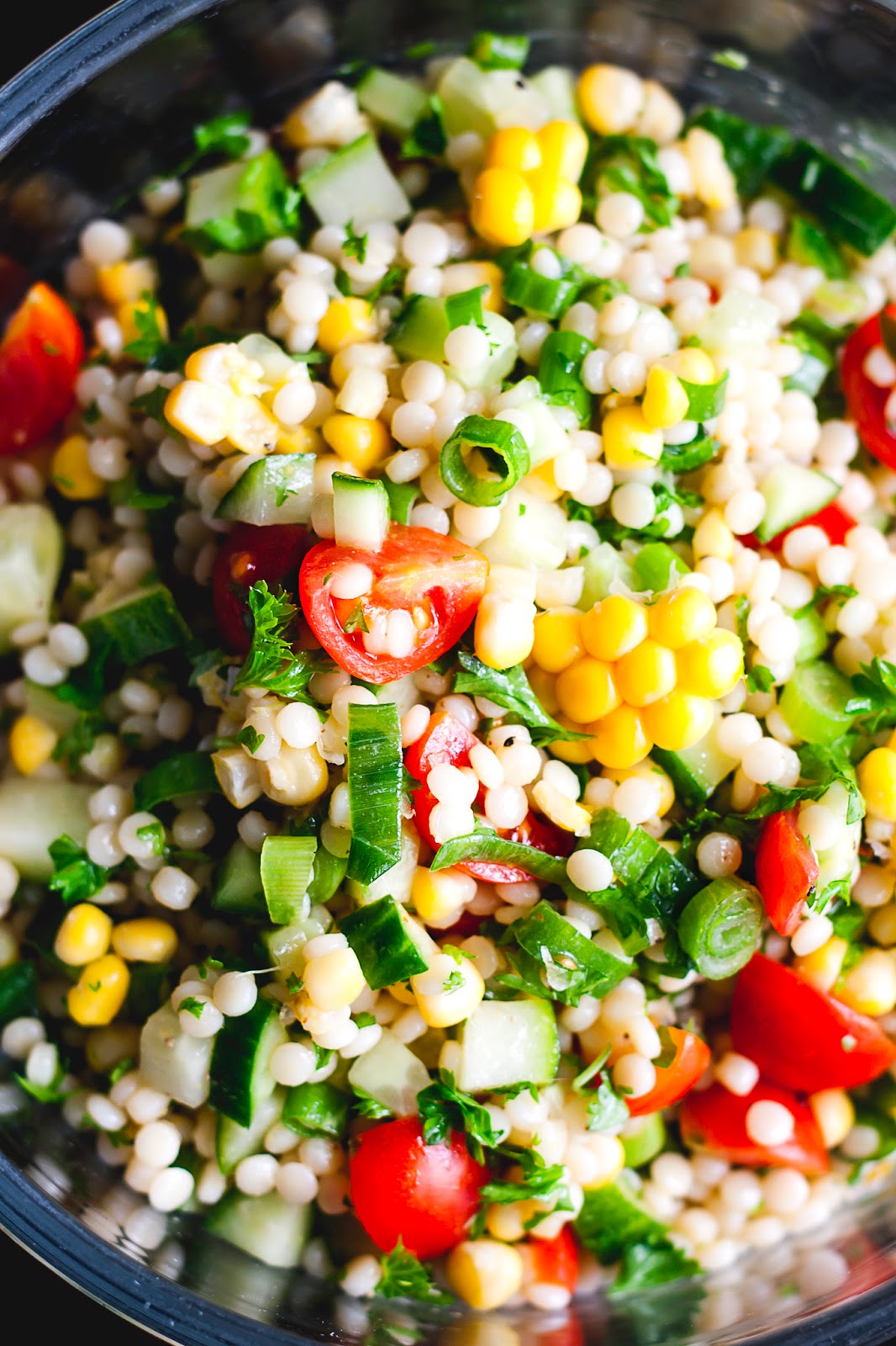 Mad & Søde Sager Perle couscous salat.