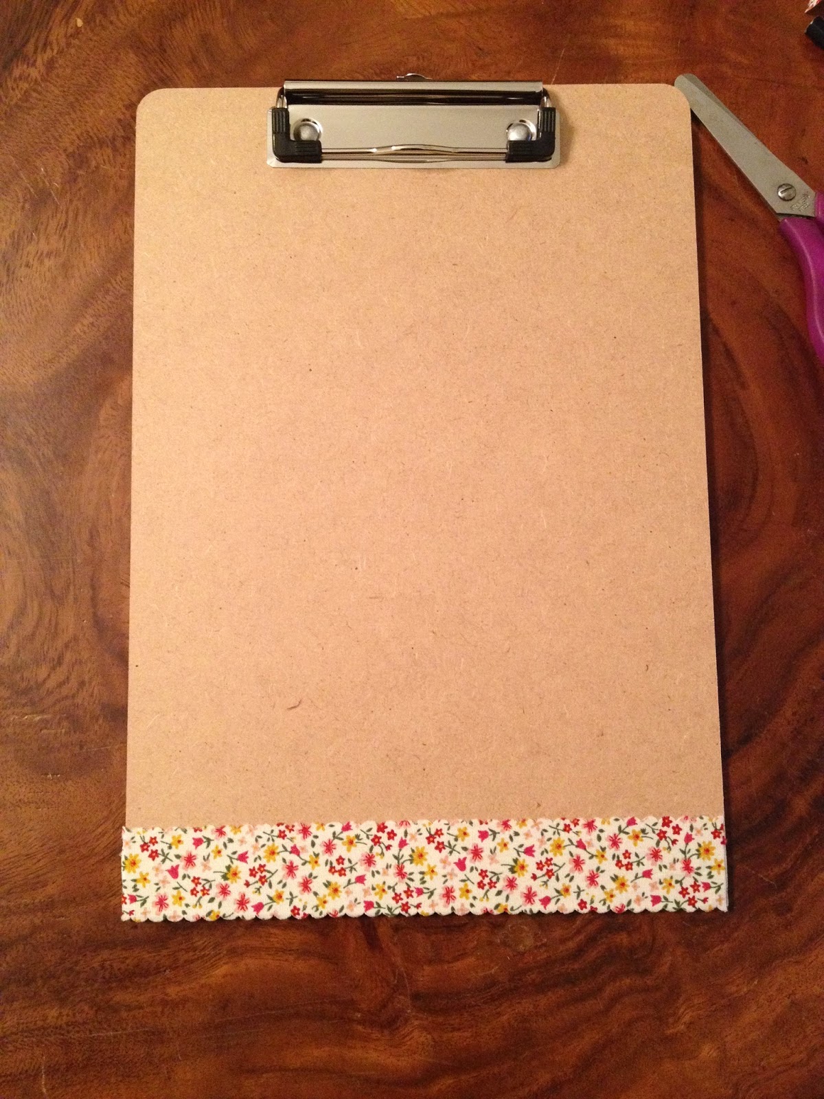 Teen DIY Decorated Clipboards