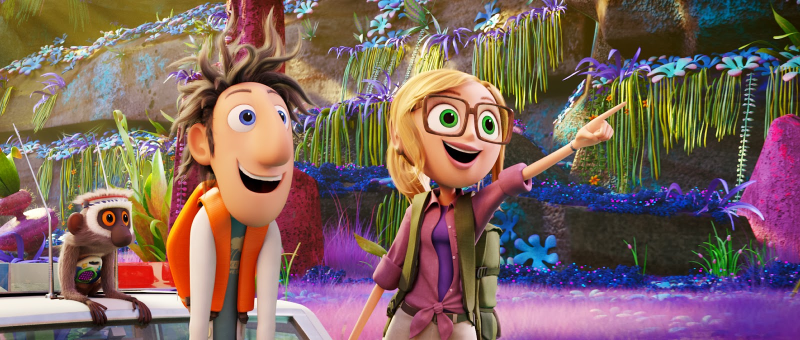 Cloudy With A Chance Of Meatballs 2 Review Ranting Ray S Film Reviews Despite chester's demands to keep the mission classified, flint recruits his girlfriend, meteorologist sam sparks; ranting ray s film reviews blogger