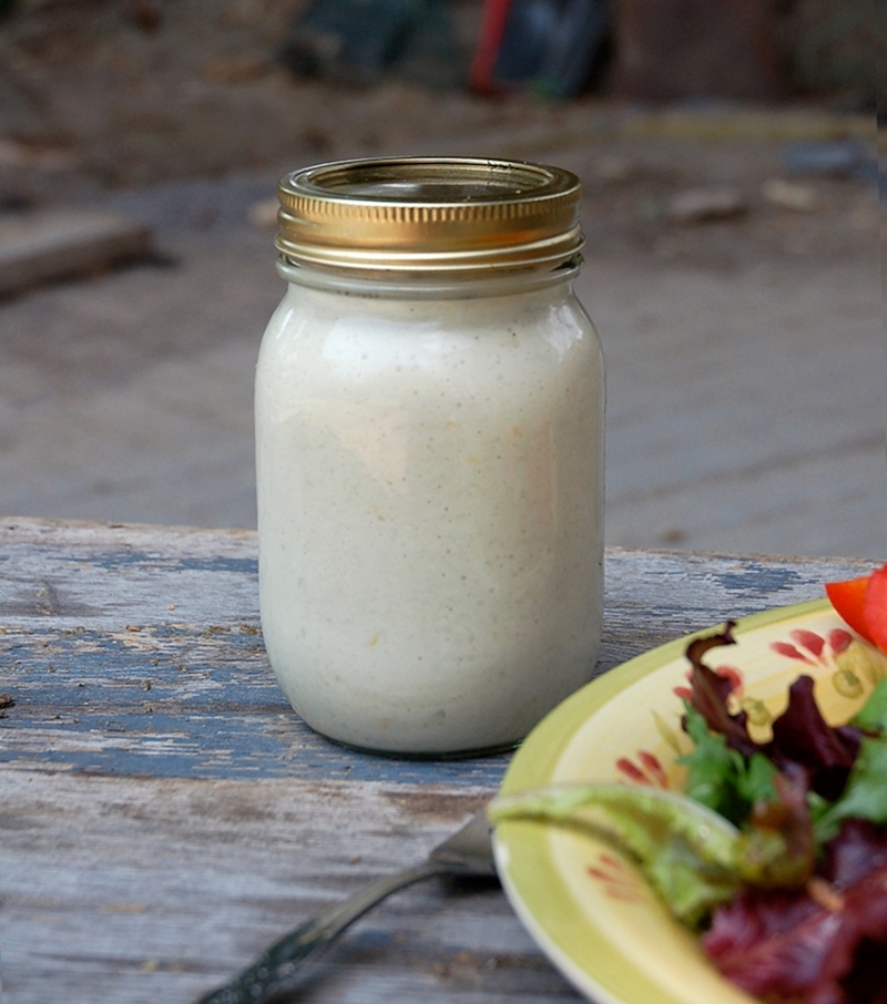 Sweet Freedom Lemon Tahini Salad Dressing