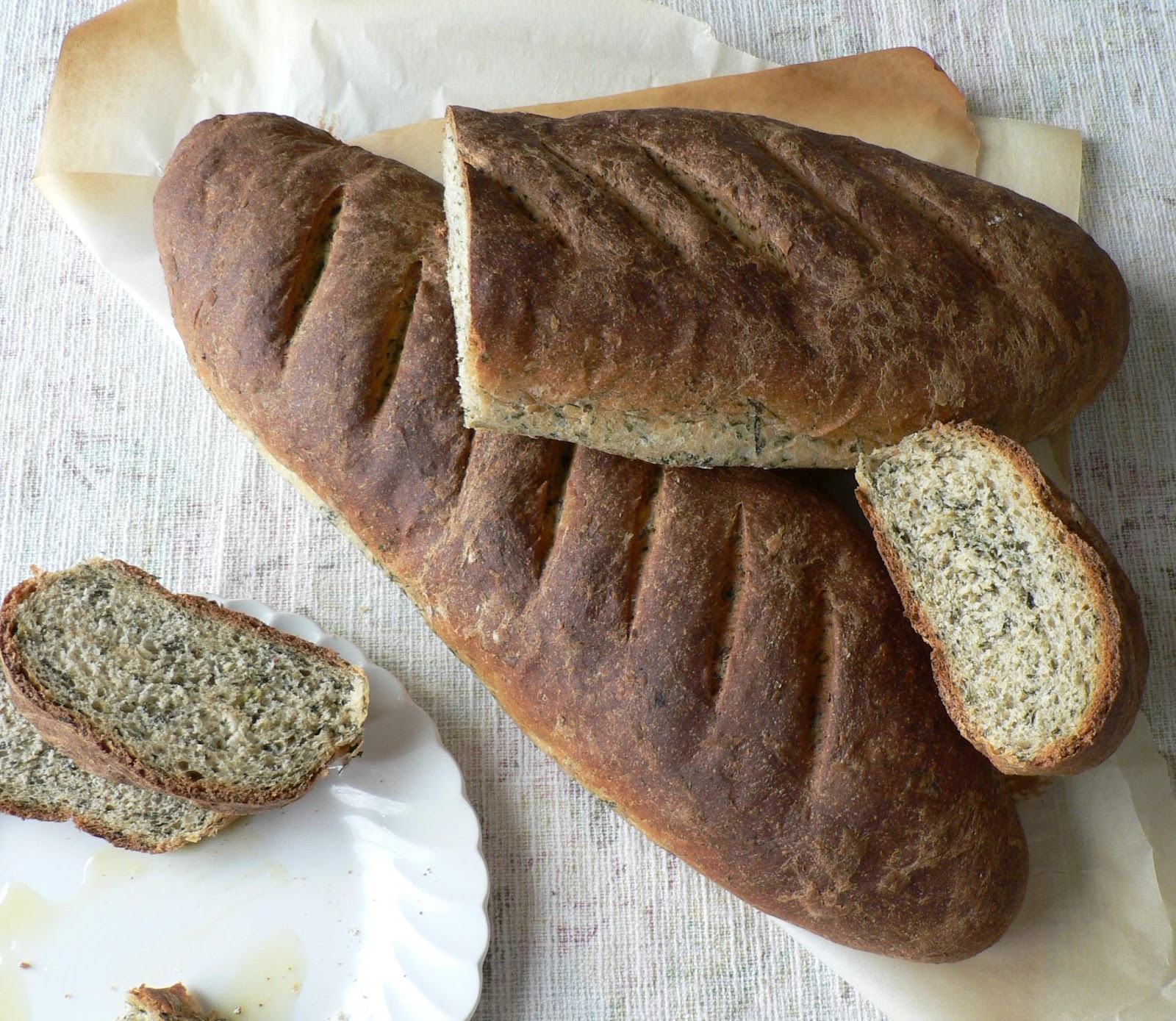 Whole Wheat Spinach Bread Bless This Mess