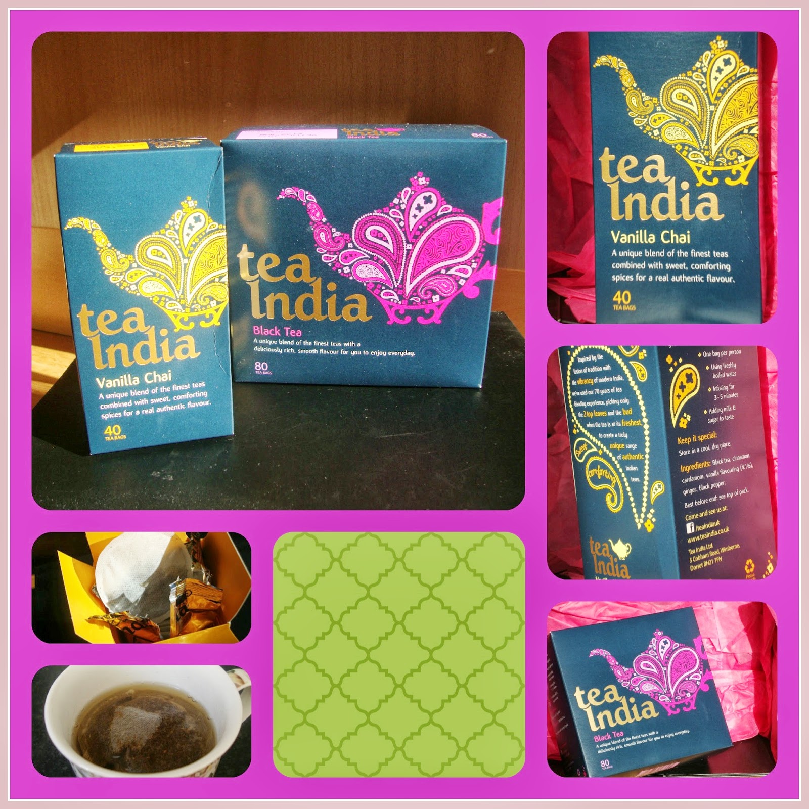 Review Discover and sample the delicious new Tea India premium range