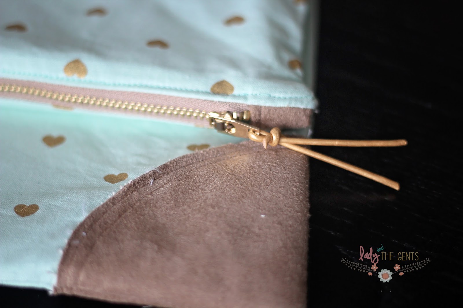 Leather Accent Fold Over Pouch sewing pattern review UpCraft Club