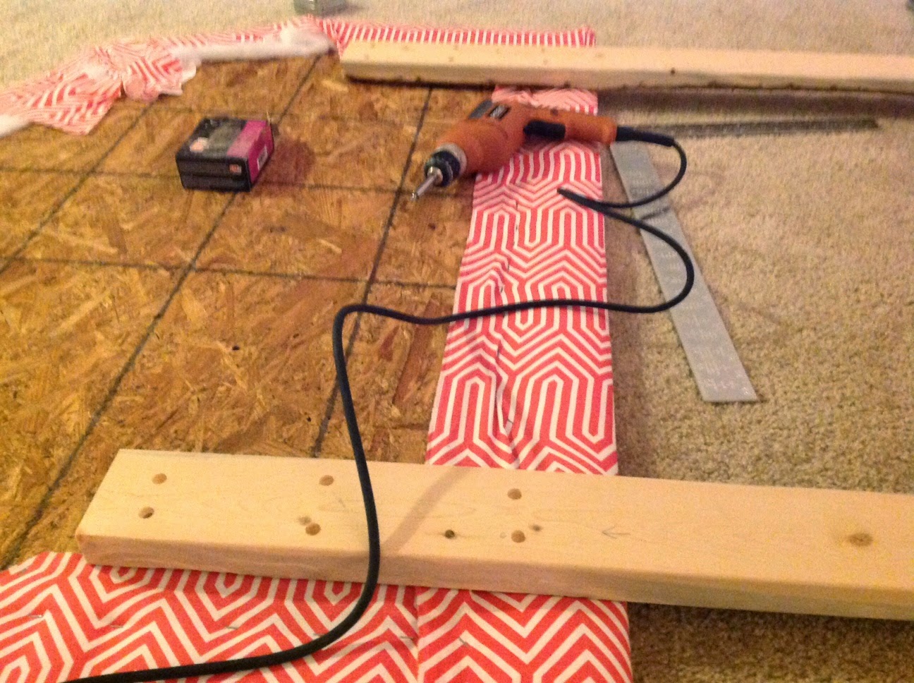 Right up my alley DIY A Tall Headboard