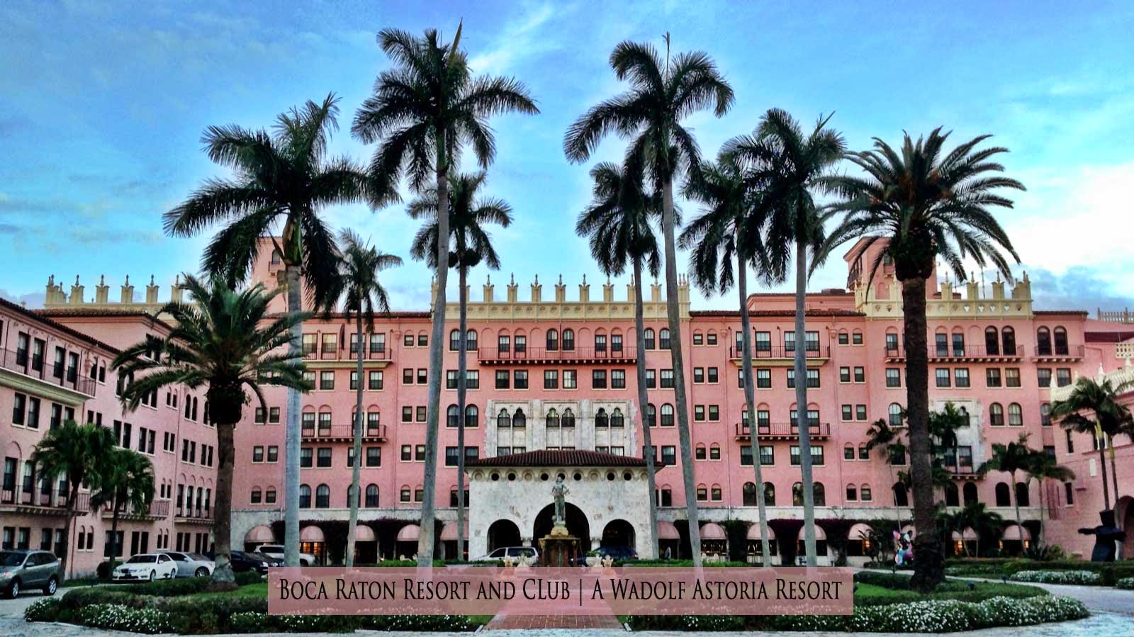 Boca Raton Resort and Club designed by Addison Mizner