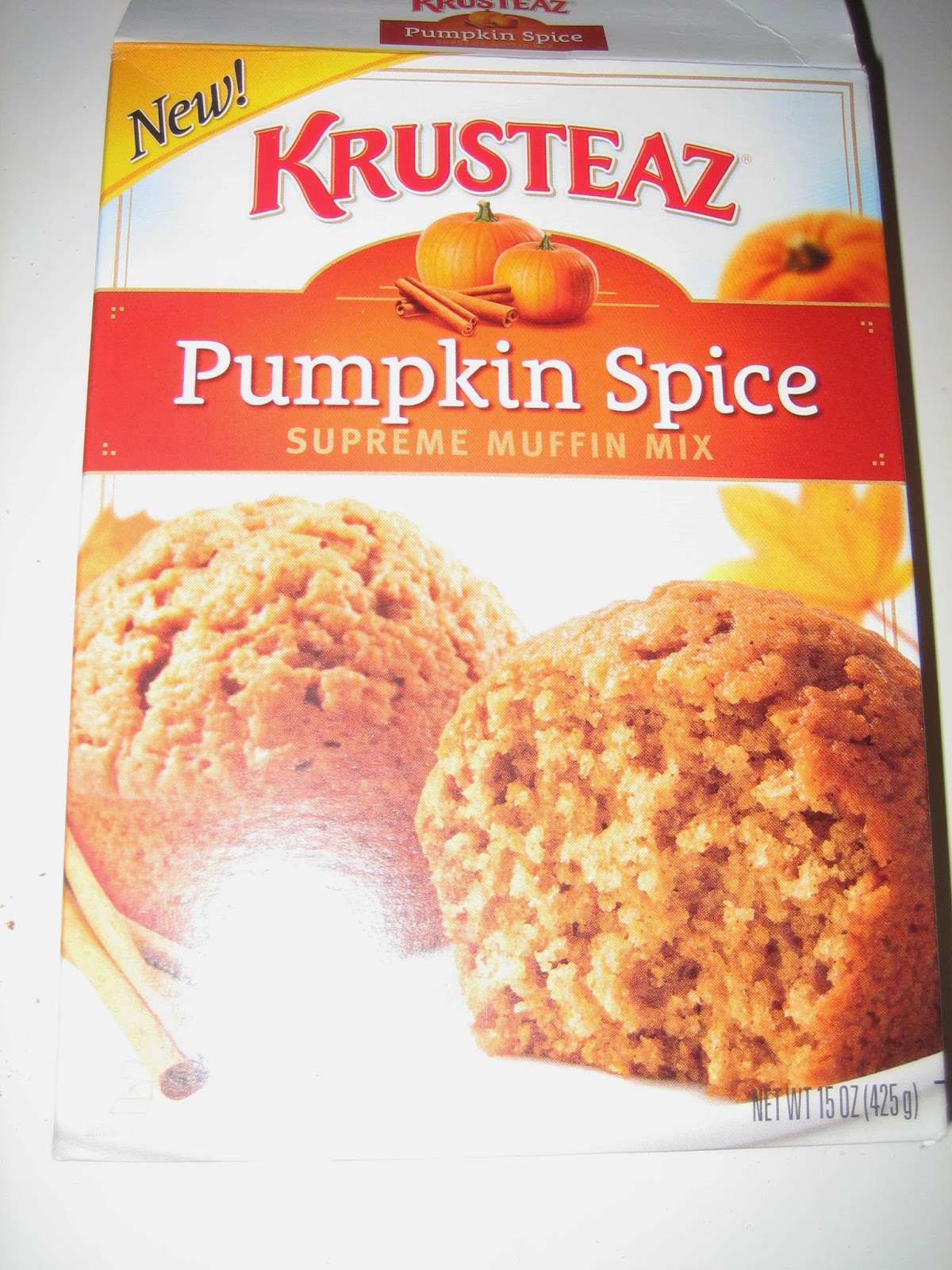 Review of Krusteaz Pumpkin Spice Supreme Muffin Mix | The ...