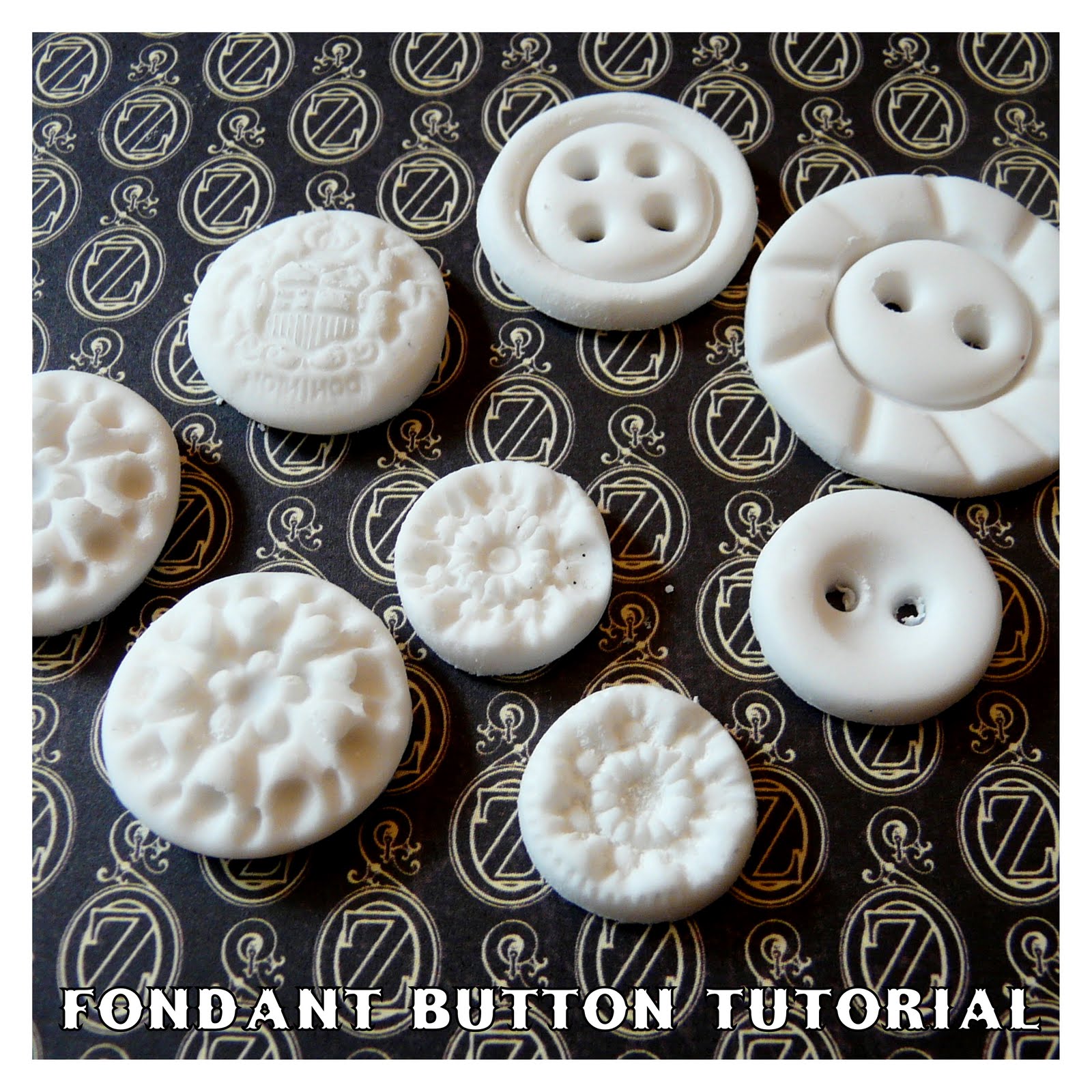 Fondant Button