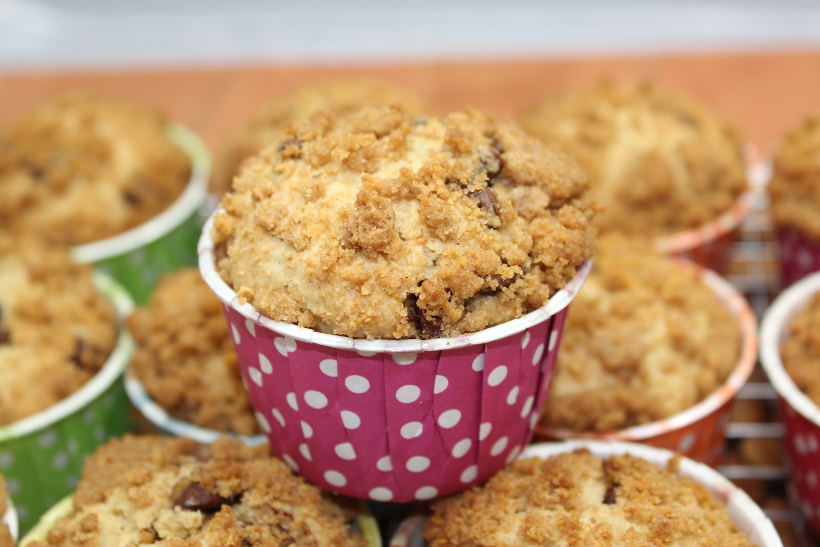 Michelle's Tasty Creations Graham Cracker Chocolate Chip Muffins