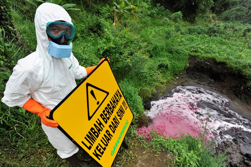Limbah Kimia di Sungai Citarum