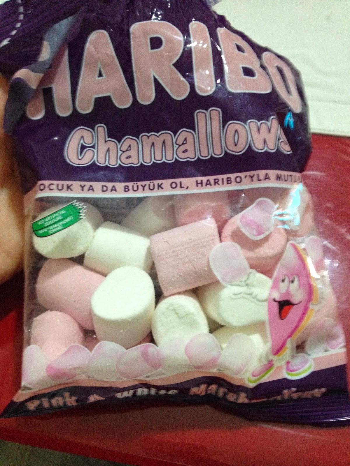 pembe kum tanecikleri