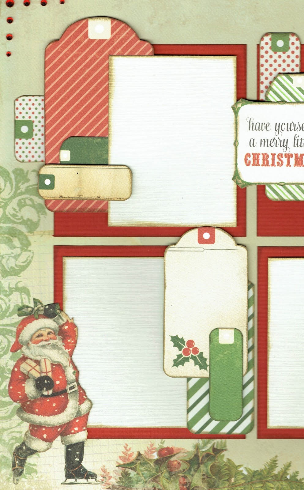 The Stampers Hut Christmas Scrapbook Kits Available Now