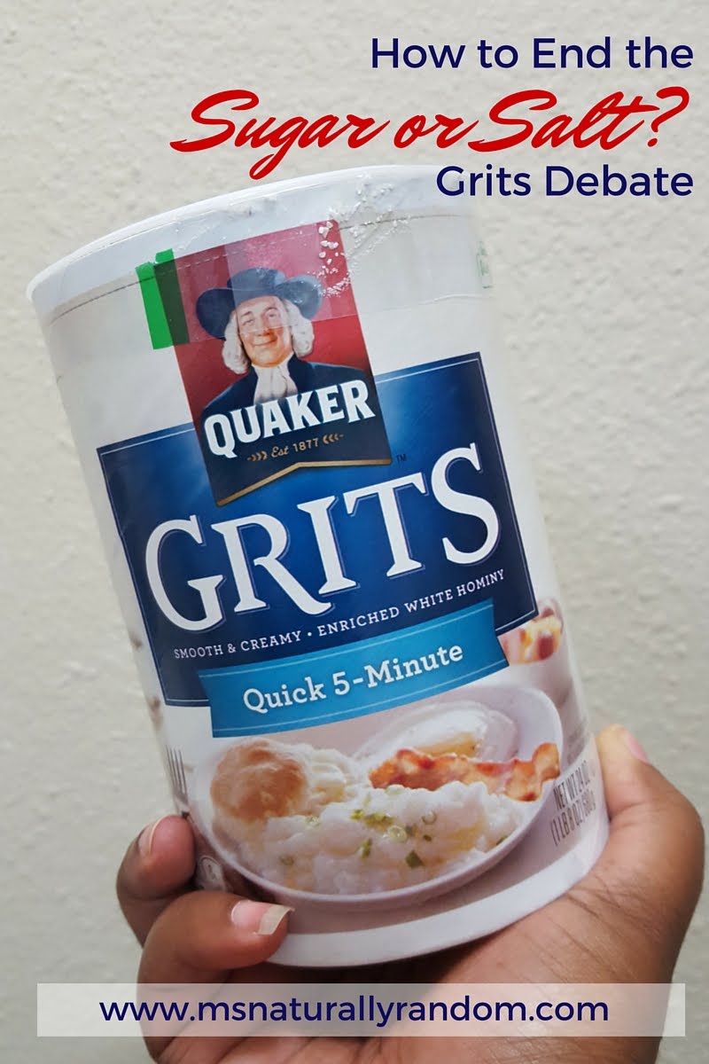Recipe Sugar or Salt? The End of the Grits Debate