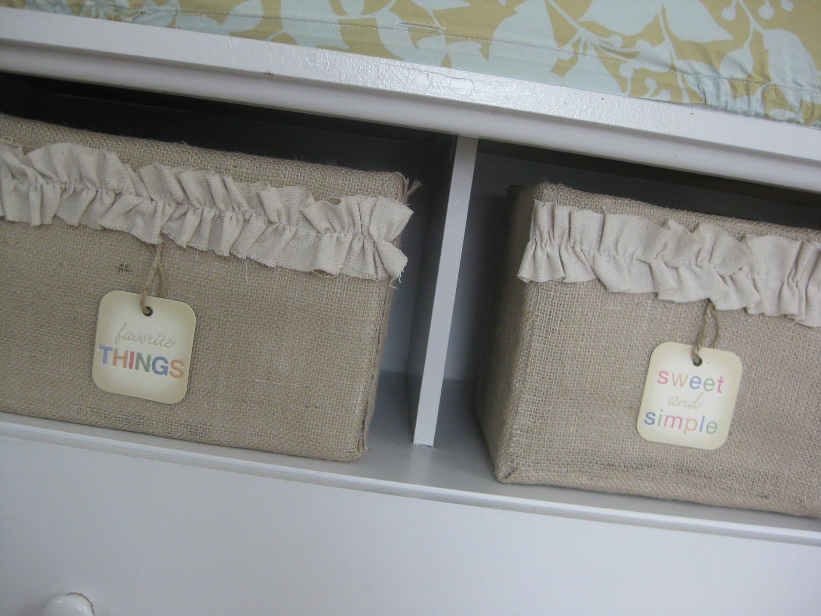 My *PINK* Life BurlapCovered Storage Box Tutorial