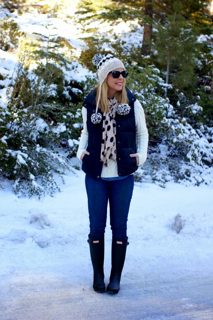 winter layering outfit idea