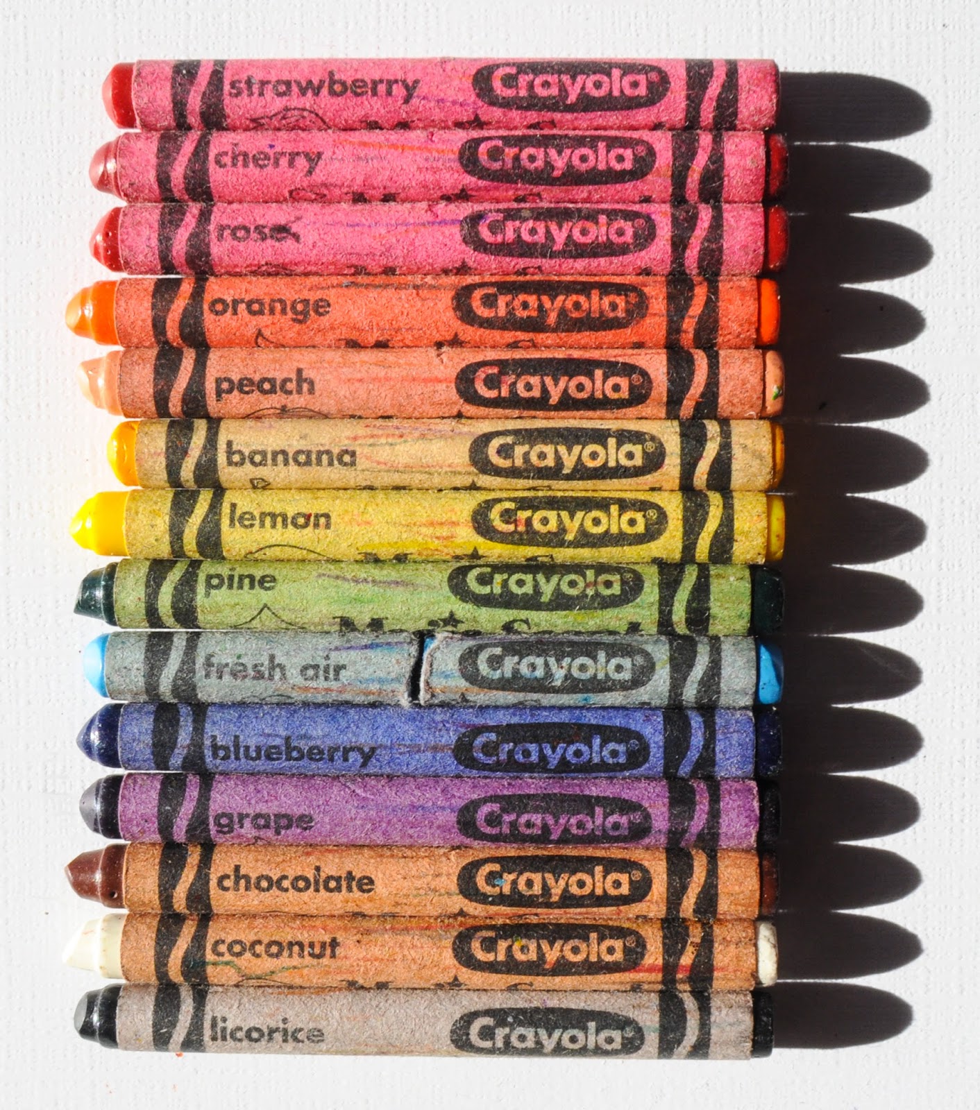 Crayola Magic Scent Crayons What's Inside the Box Jenny's Crayon