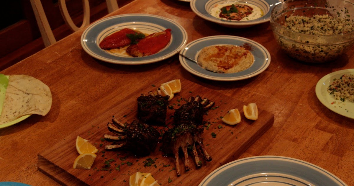 My Jamie Oliver Experiment Moroccan Lamb Chops, Flatbreads, Herby