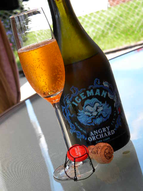 Beer Postings - 800 Reviews and Back at it: Angry Orchard Iceman Hard