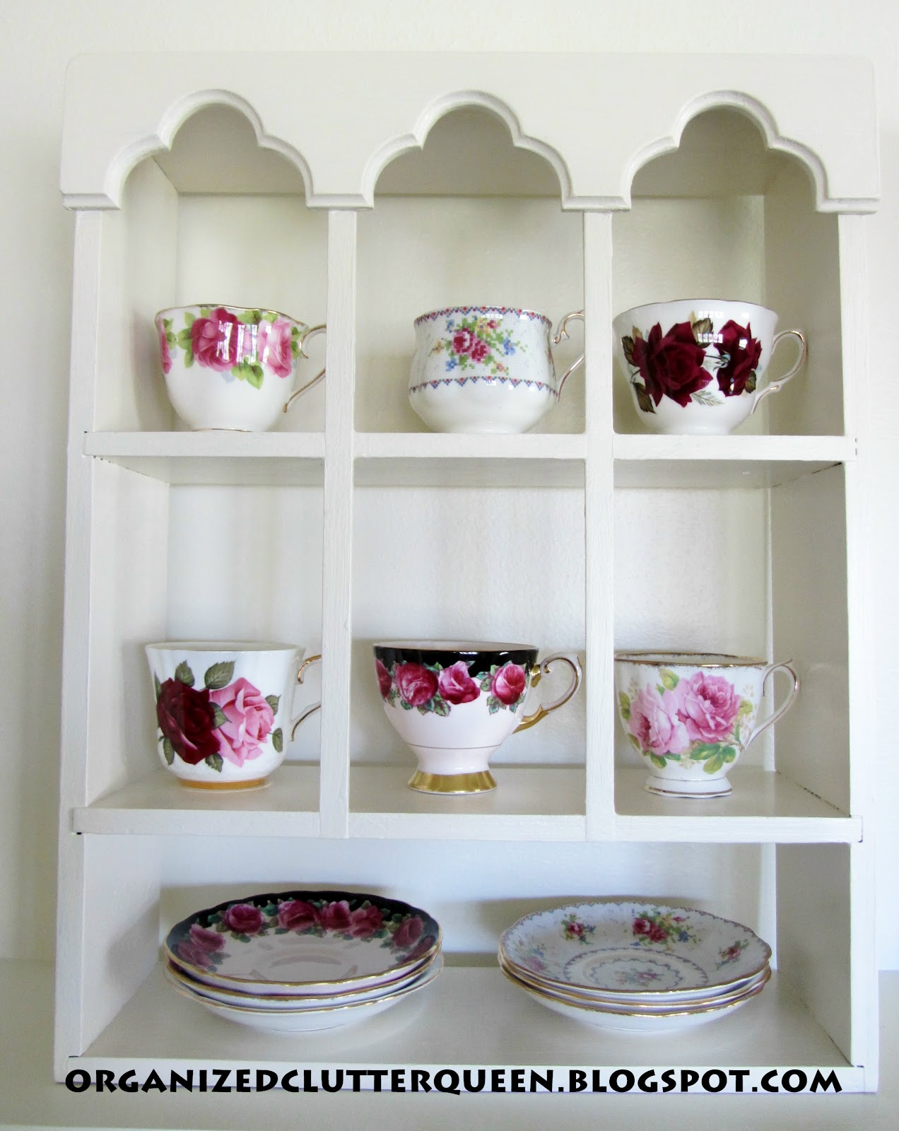 My Teacup Shelf Organized Clutter