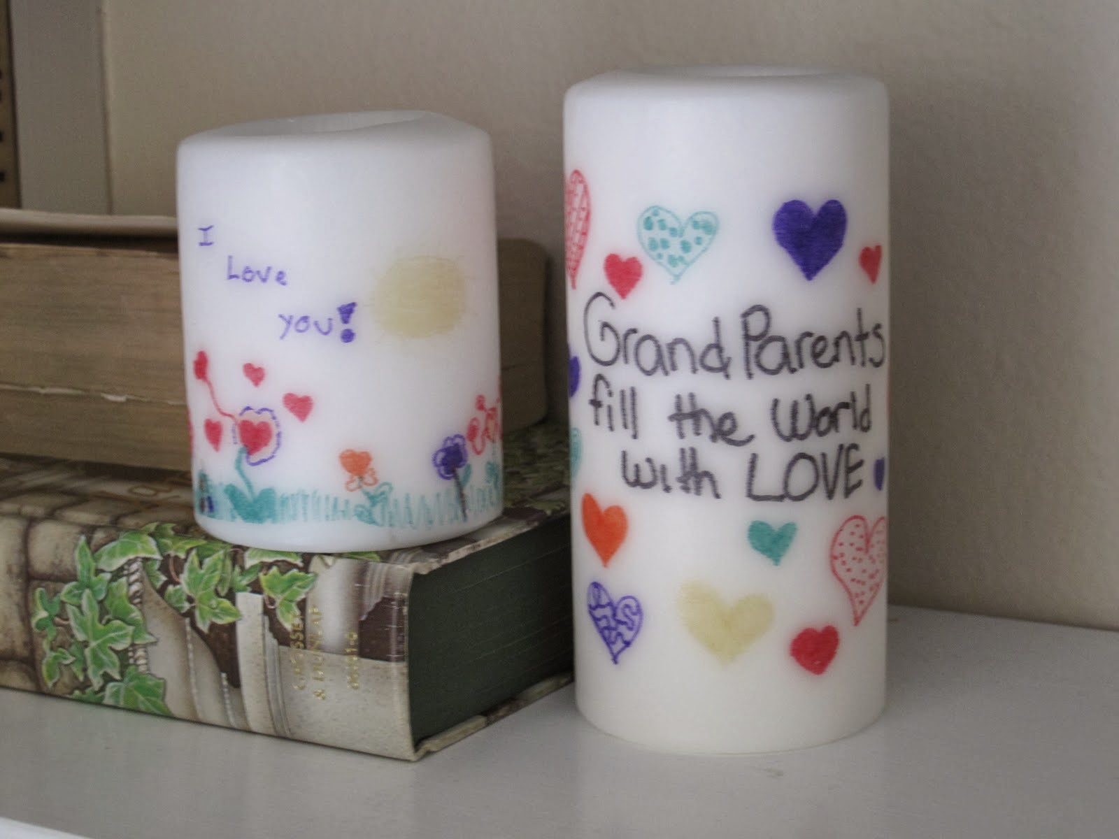 DIY Personalized Candles DIY Craft Projects