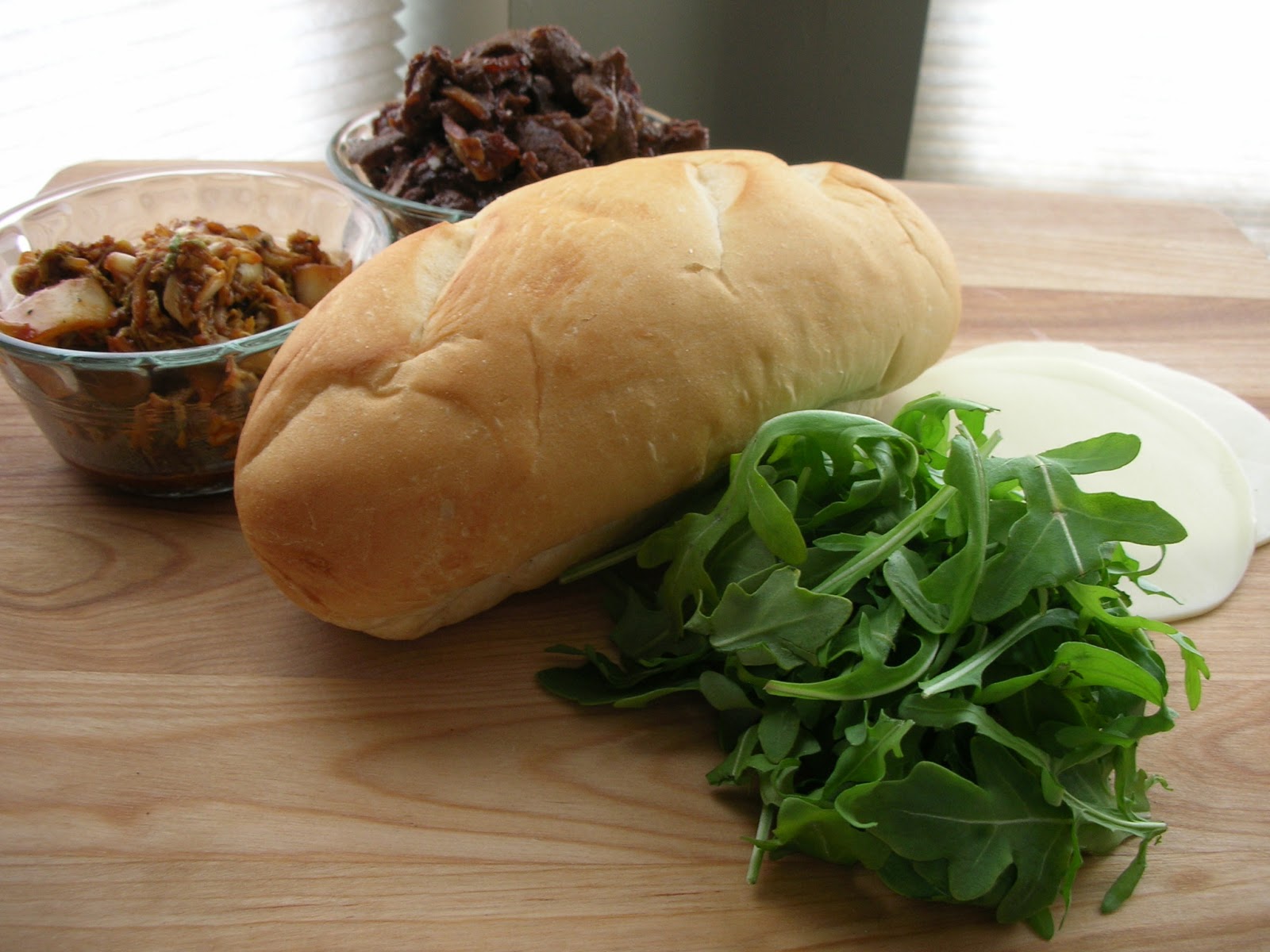 Basil KimchiBulgogi Panini