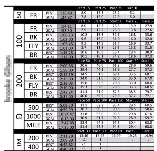 The Swimming Wizard To Swim Fast at the Meet, Swim Fast at Practice; How to Train Consistently