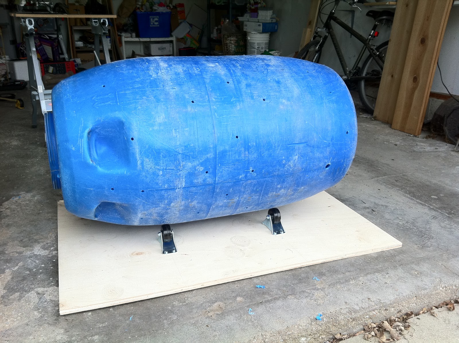 More Than I Can Masticate Homemade compost tumbler