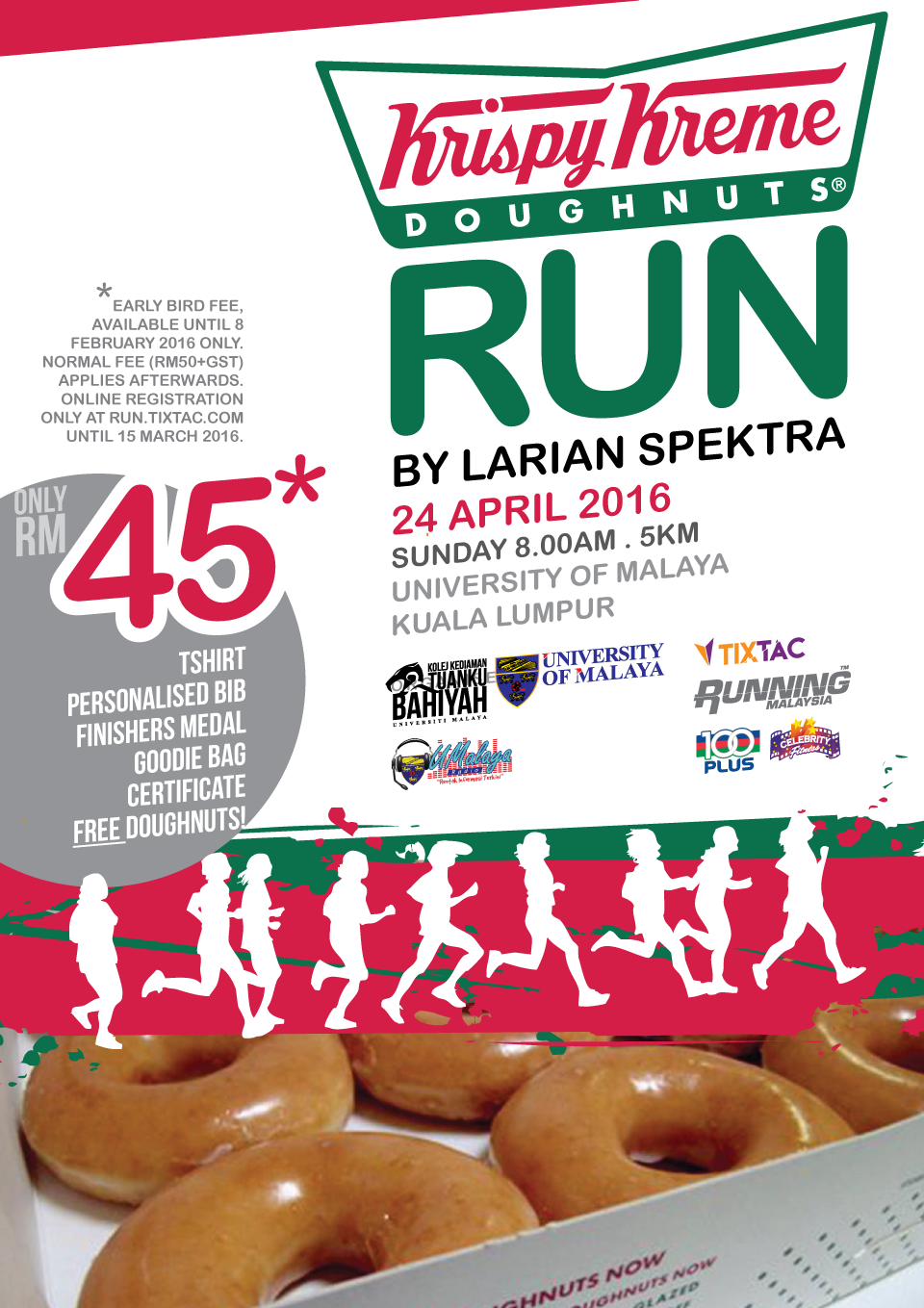 RUNNERIFIC Krispy Kreme Doughnut Run by Larian Spektra