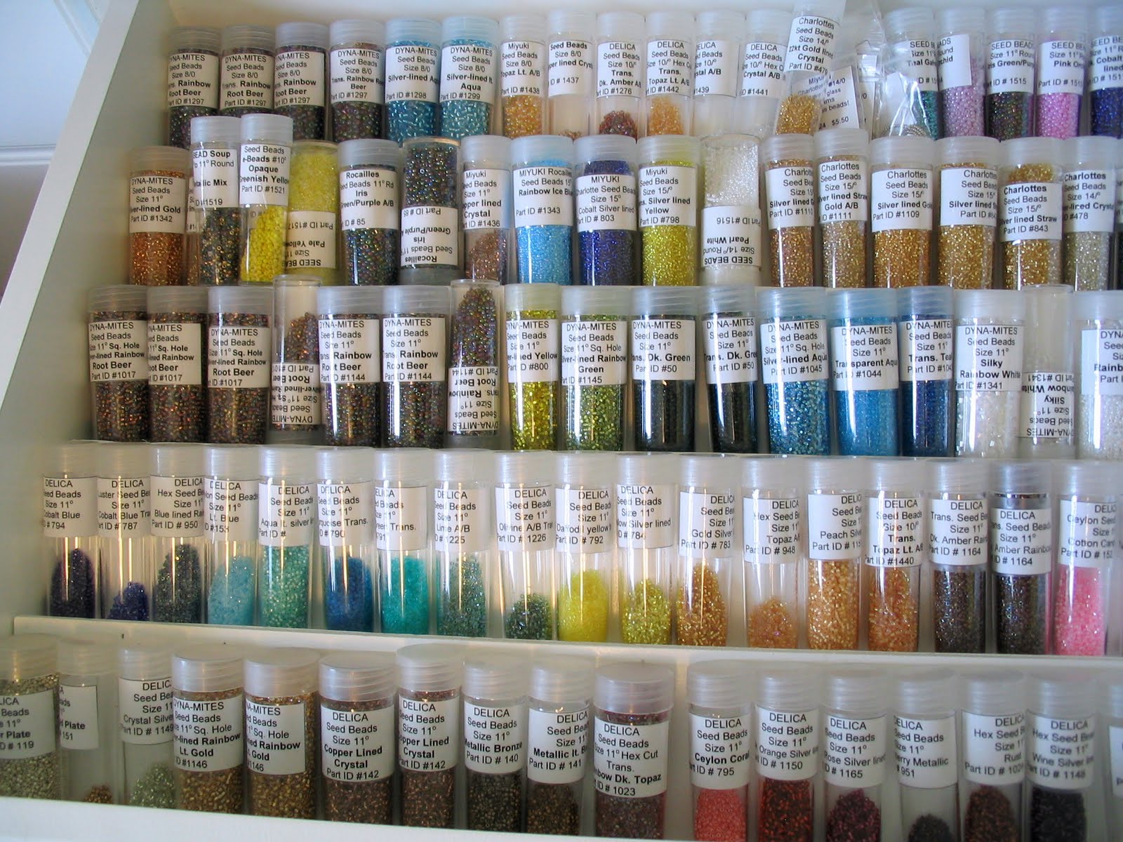 A Beader's Blog A Special Drawer for Seed Beads