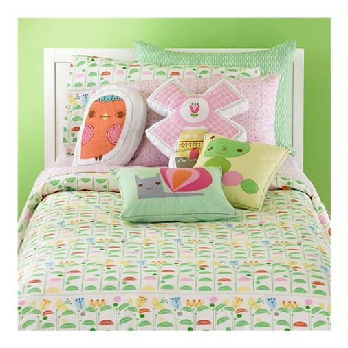 Jeanie & Jewell .. new land of nod bedding