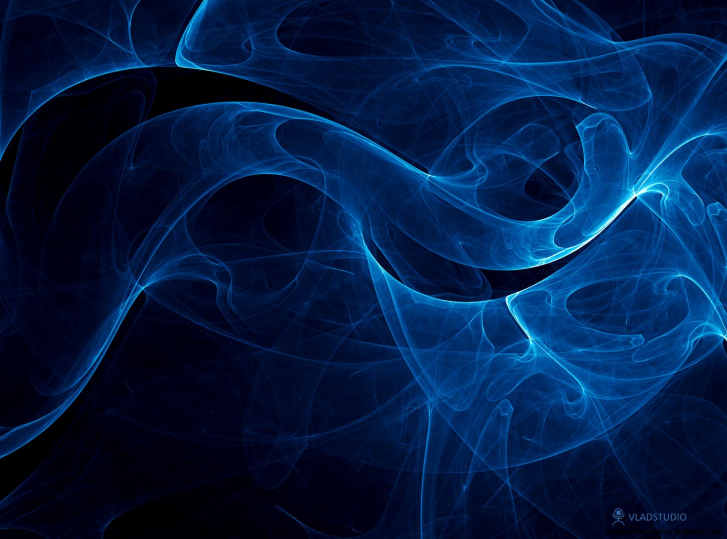 Blue Abstract Blue Abstract