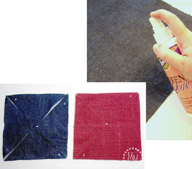 fabric Patriotic Pinwheels