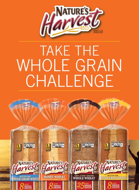 Nature S Harvest Bread Honey Wheat Made With Whole Grain Nature S Harvest Bread Honey Wheat Made With Whole Grain