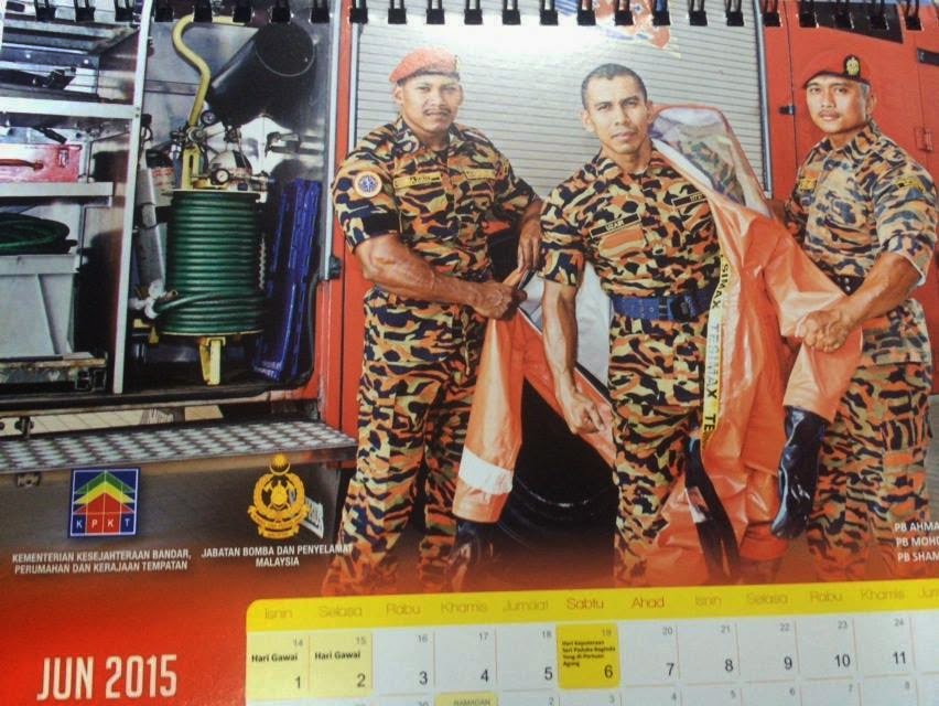 [Photos] Malaysia has a firemen calendar too TheHive.Asia