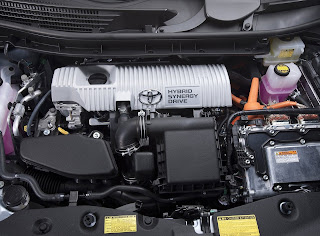 2012 Toyota Prius V engine