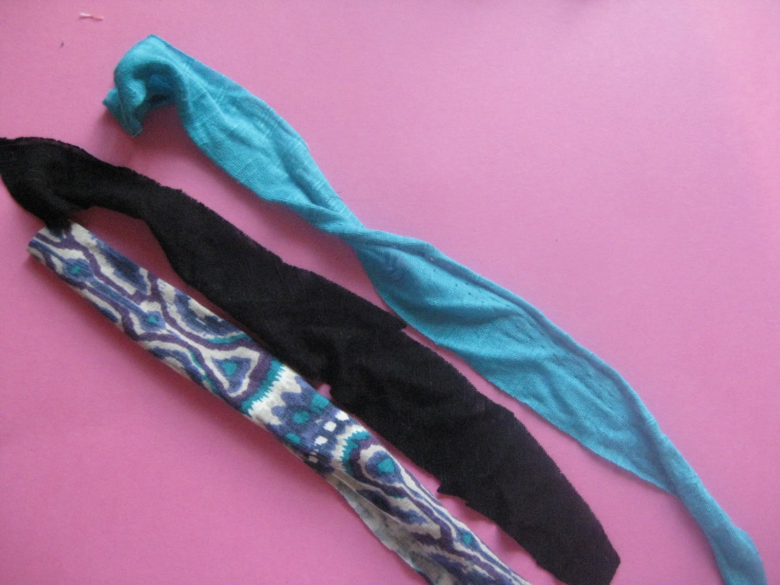 sewhungryhippie Make a Knit Fabric headband in minutes