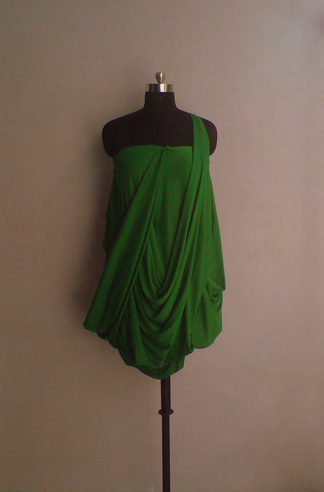 Flounces And Slashes Diy Fashion Easy Draping Styles