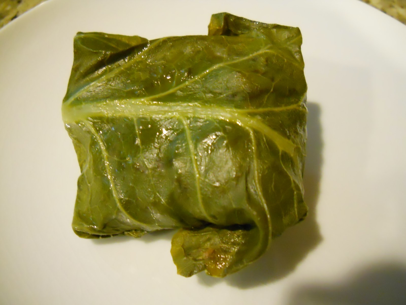 Fergie's Bites Stuffed Asian Collard Greens