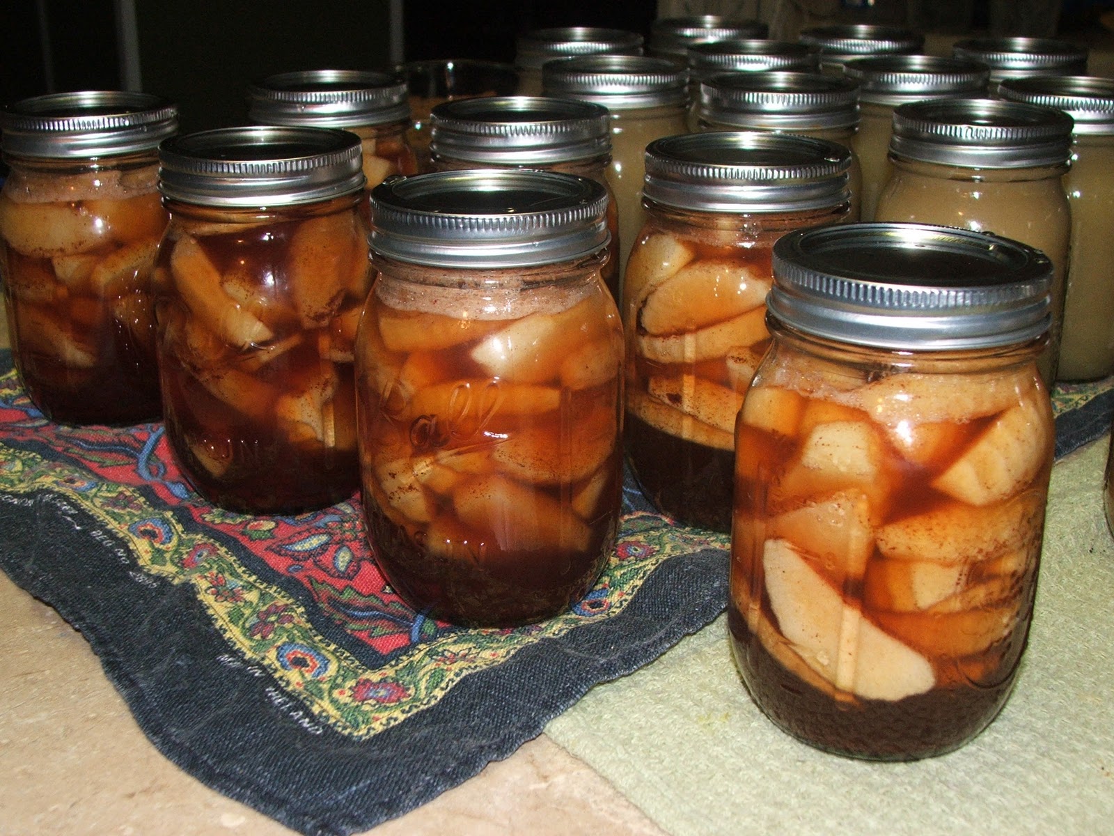 Canning Granny Canning Apples in Cinnamon Syrup A