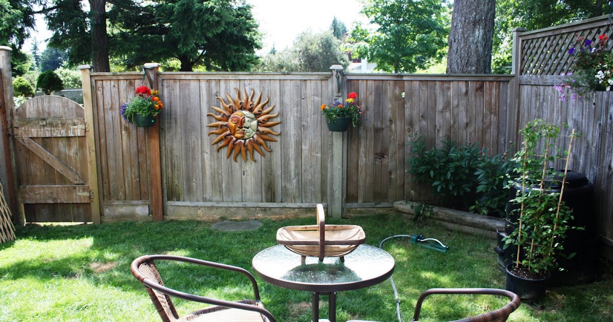 Sea Dreamer's Dreams: Back Yard – Feng Shui Finished!