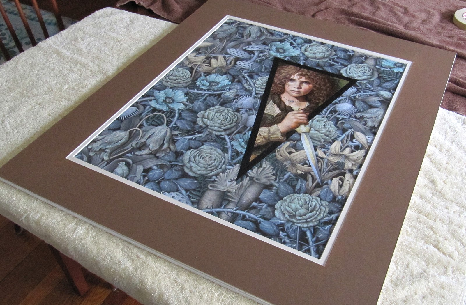 Hudson Valley Etsy (New York) DIY Matting & Framing Art Part 2