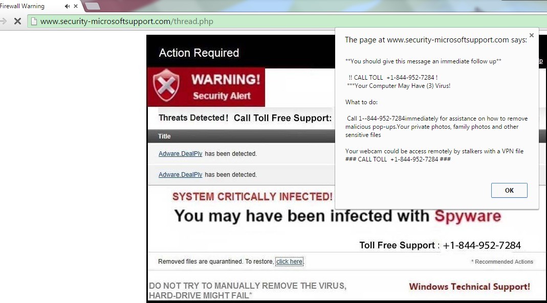 pc may be infected alert while downloading music