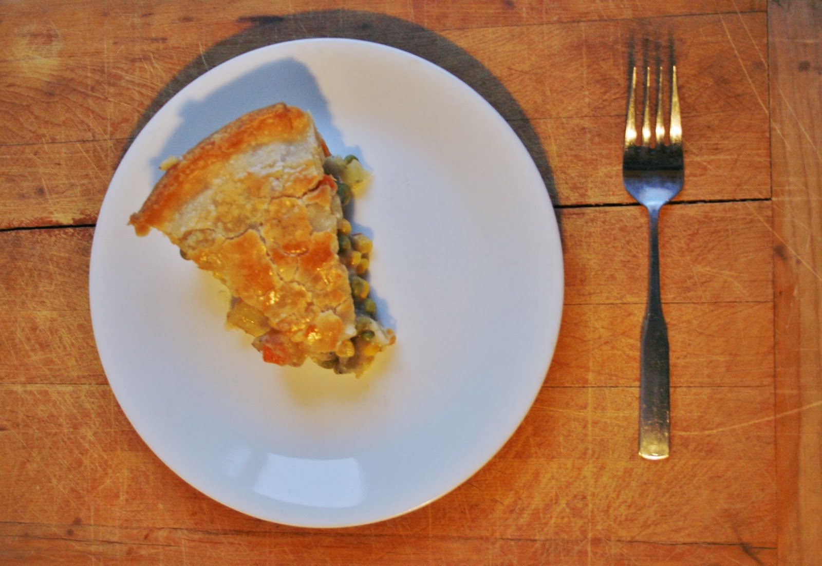 Rags and Roses: Recipe: Easy Vegetarian Pot-Pie