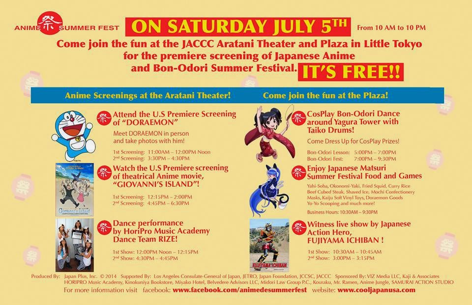 Things To Do In Los Angeles Anime Expo 2014 Update Doraemon
