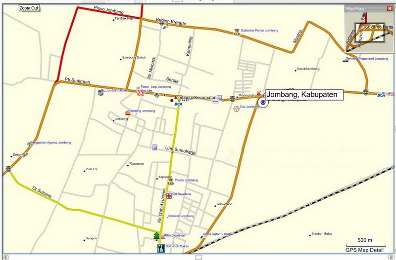 Peta Kota Mojokerto Hd Lengkap Dan Keterangannya